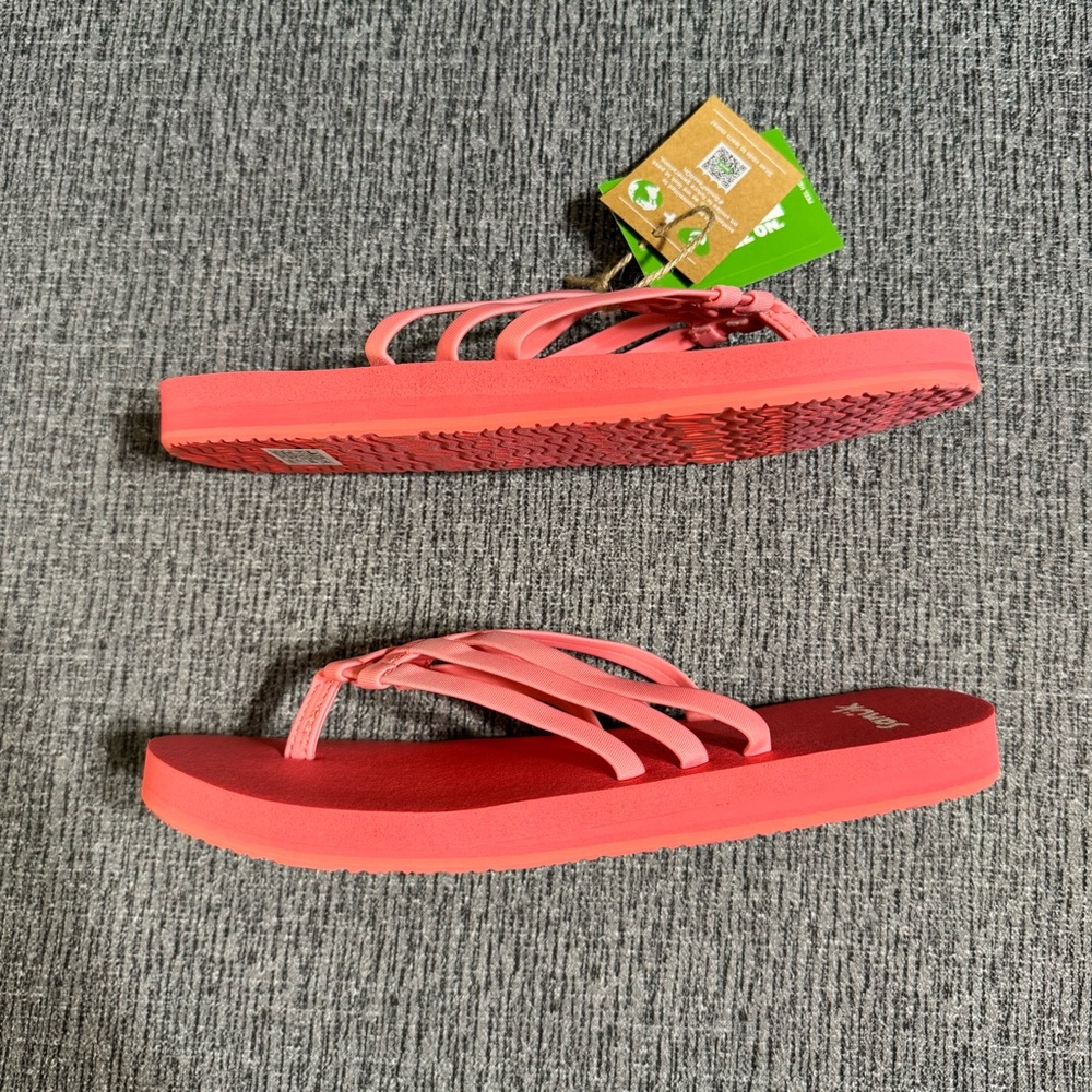 Sanuk Yoga Sandy ll Women’s Flip Flops - Picture 9 of 16